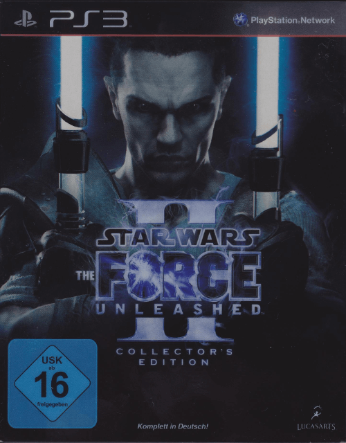 Star Wars: The Force Unleashed II [Collector's Edition] box art for Playstation 3